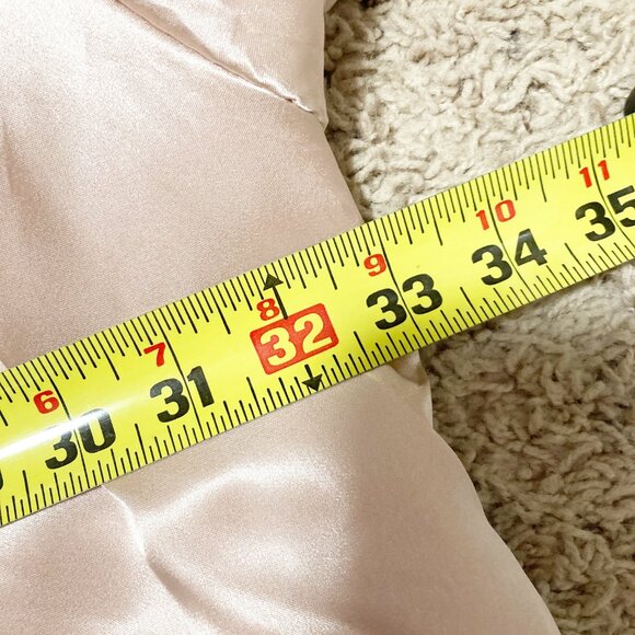 Kitsch Glazey Satin Oversized Hoodie Blush One Size Fits Most - Picture 8 of 10